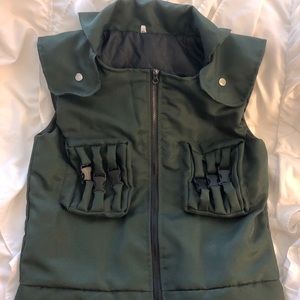 (Naruto) Shinobi Green Cosplay Vest